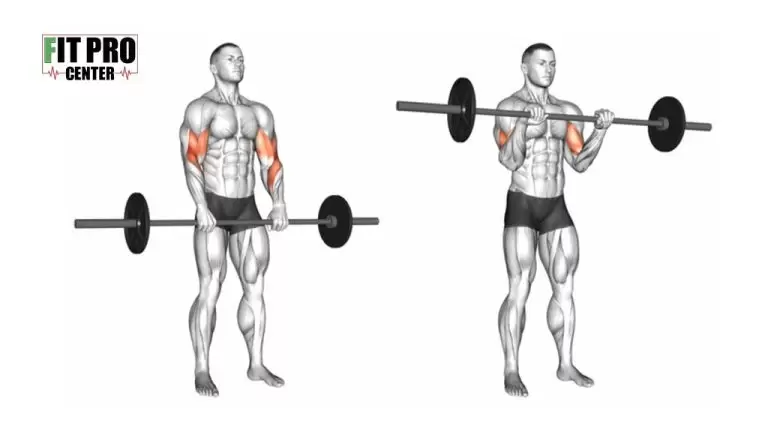 اجرای حرکت جلوبازو هالتر مچ برعکس – تقویت براکیورادیالیس و دو سر بازویی